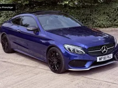 Used Mercedes C43 AMG Premium 2018 Blue Coupe