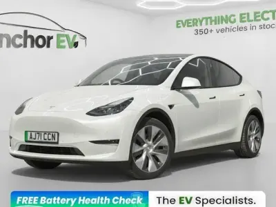 Used Tesla Model Y Long Range AWD 286 kW (389 HP) 2022 White SUV