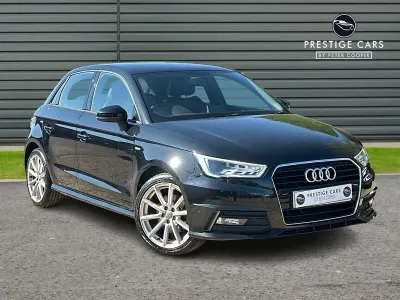 Used Audi A1 Sportback S-Line 125 HP (91 kW) 2017 Black Hatchback