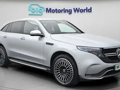 Used Mercedes EQC400 AMG line 300 kW (408 HP) 2023 Silver SUV