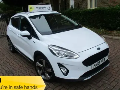 Used Ford Fiesta Active 100 HP (73 kW) 2019 White Hatchback