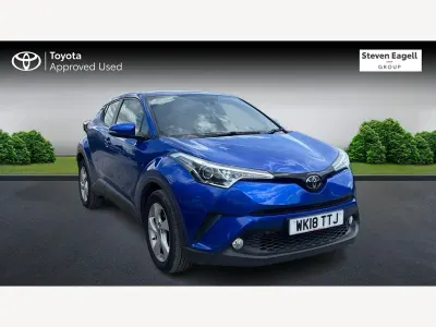 Used Toyota C-HR 116 HP (85 kW) 2018 Blue SUV