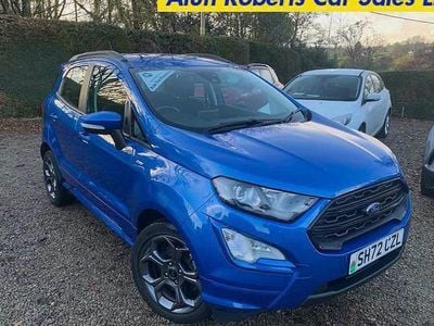 Used Ford Ecosport ST-Line 125 HP (91 kW) 2022 Blue SUV