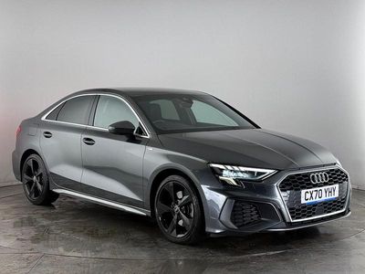 Grey Used 2020 Audi A3 S-Line Sedan | £17,600 (Fair price)