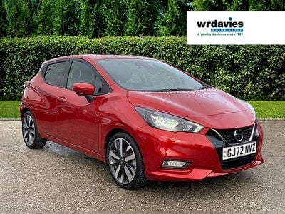 Used Nissan Micra Tekna 92 HP (67 kW) 2022 Red Hatchback