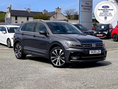 Second-hand VW Tiguan R-line 150 CP (110 kW) 2020 Gri SUV