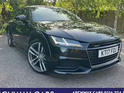 Used Audi TT S-Line 230 HP (169 kW) 2017 Black Coupe