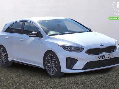 Used Kia Ceed GT Advance 204 HP (150 kW) 2019 White Hatchback