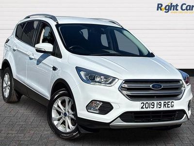 Used Ford Kuga Titanium 150 HP (110 kW) 2019 White SUV
