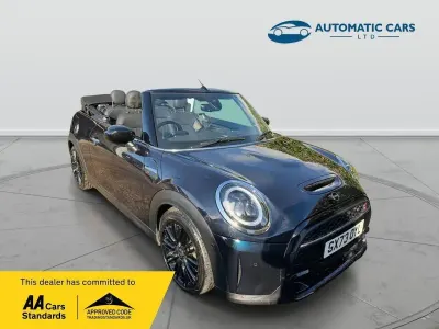 Used Mini Cooper S Cabriolet Exclusive 178 HP (130 kW) 2022 Blue/black Cabriolet