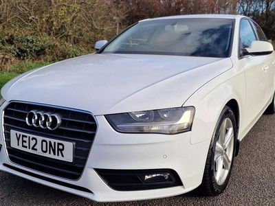 White Used 2012 Audi A4 Performance Sedan | £3,695 (Fair price)