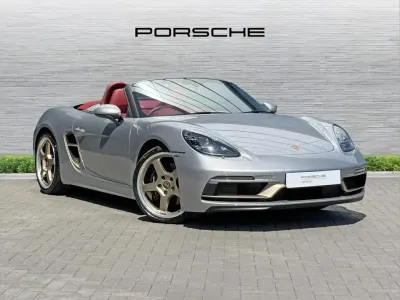 Used Porsche Boxster 394 HP (289 kW) 2022 Silver Cabriolet