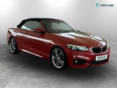 Used BMW 220 M Sport 190 HP (139 kW) 2019 Red Cabriolet
