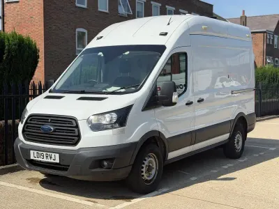 Used Ford Transit 170 HP (125 kW) 2019 White Van