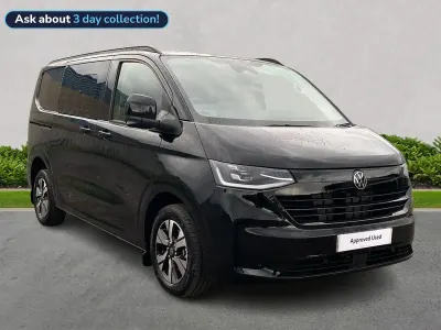 New VW T7 Pro 150 HP (110 kW) 2026 Black Van
