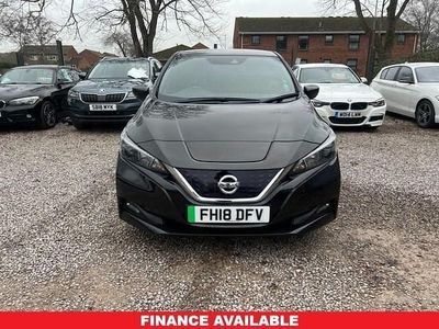 Used Nissan Leaf 110 kW (150 HP) 2018 Black Hatchback