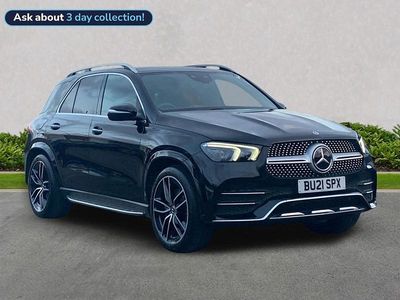Black Used 2021 Mercedes GLE400 AMG line Estate | £45,799 (Fair price)