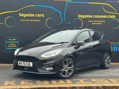 Begagnad Ford Fiesta ST-Line 95 HK (69 kW) 2020 Svart Halvkombi