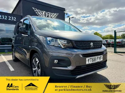Used Peugeot Rifter GT-line 2019 Grey MPV