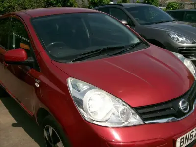 Used Nissan Note N-TEC 2012 Red Hatchback