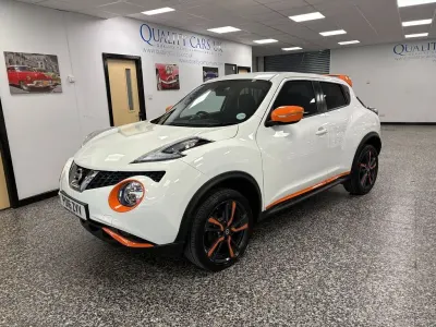 Used Nissan Juke N-Connecta 117 HP (86 kW) 2016 White SUV