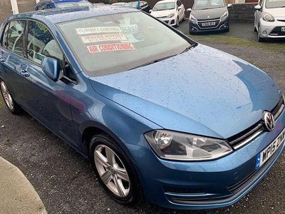 Blue Used 2015 VW Golf VII Match Hatchback | £5,995 (Good price)