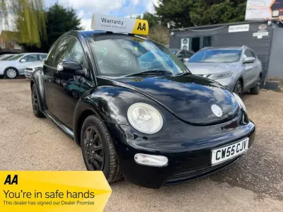 Begagnad VW Beetle 2005 Svart Halvkombi