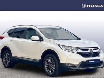 Platinum white Used 2022 Honda CR-V Hybrid SUV | £22,899 (Fair price)