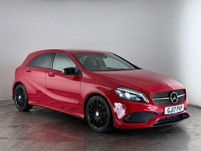 Red Used 2017 Mercedes A200 AMG Line Premium Hatchback | £13,450 (Fair price)