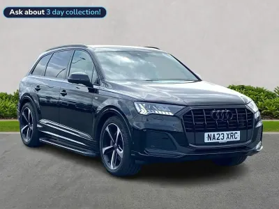 Used Audi Q7 Black Edition 231 HP (169 kW) 2023 Black SUV