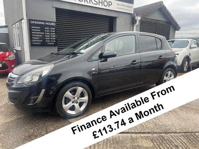 Used Vauxhall Corsa 2013 Black Hatchback