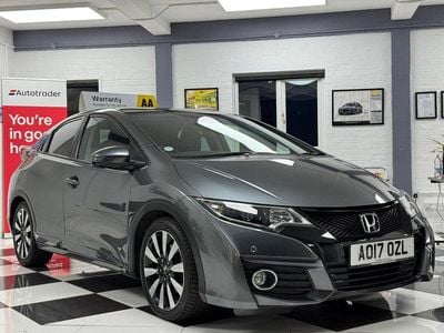 Used Honda Civic SR 142 HP (104 kW) 2017 Grey Hatchback