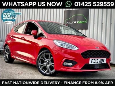 Used Ford Fiesta ST-Line X 99 HP (72 kW) 2019 Red Hatchback