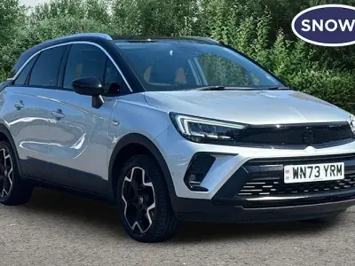 Used Vauxhall Crossland Ultimate 131 HP (96 kW) 2023 Silver SUV