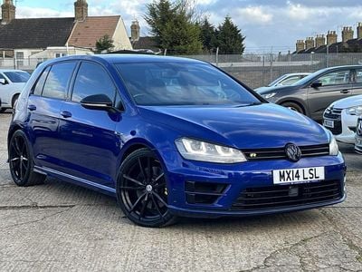 Used VW Golf VII R 2016 Blue Hatchback