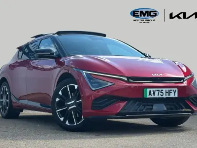 Begagnad Kia EV6 GT-Line S 167 kW (228 HK) 2025 Röd SUV