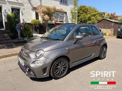 Used Abarth 595 145 HP (106 kW) 2017 Grey Cabriolet