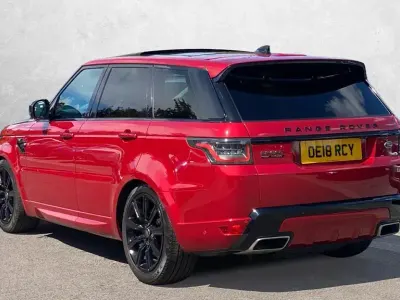 Used Land Rover Range Rover Sport Autobiography Dynamic 404 HP (297 kW) 2018 Red SUV