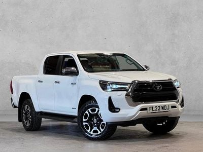 White Used 2022 Toyota HiLux Pickup | £21,990 (Good price)