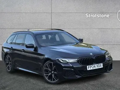 Used BMW 520 M Sport 190 HP (139 kW) 2024 Black Estate