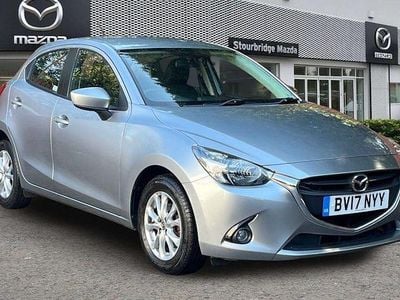 Begagnad Mazda 2 75 HK (55 kW) 2017 Silver Halvkombi