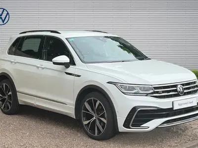 Used VW Tiguan R-line 150 HP (110 kW) 2023 White SUV