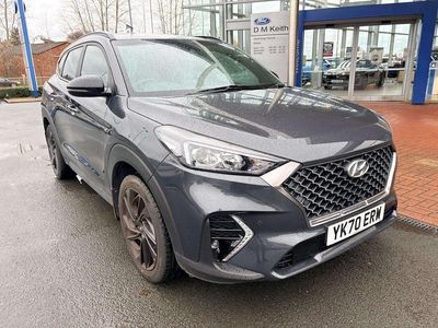 Grey Used 2020 Hyundai Tucson N Line SUV | £16,971 (Fair price)