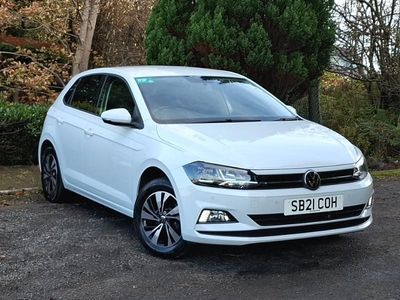 White Used 2021 VW Polo Match Hatchback | £14,498 (Fair price)