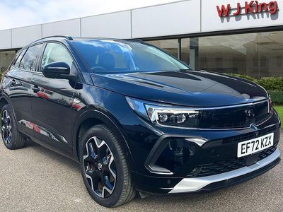Used Vauxhall Grandland X Ultimate 130 HP (95 kW) 2023 Black SUV