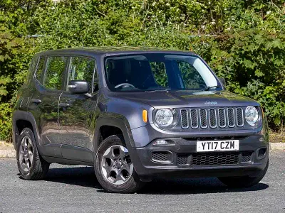 Usado Jeep Renegade Sport 110 CV (80 kW) 2017 Gris SUV