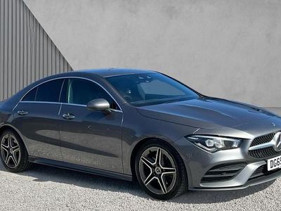 Used Mercedes CLA200 AMG Line Premium 163 HP (119 kW) 2019 Mountain grey metallic