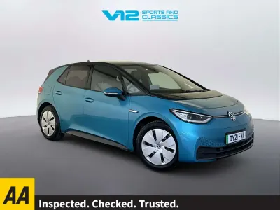 Begagnad VW ID.3 Pro Performance 150 kW (204 HK) 2021 Turkos Halvkombi