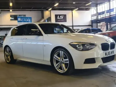 Used BMW 116 M Sport 2015 White Hatchback