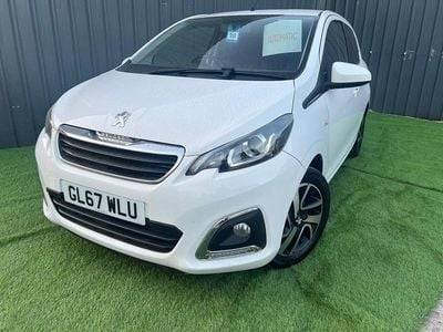 Used Peugeot 108 Allure 68 HP (50 kW) 2017 White Hatchback